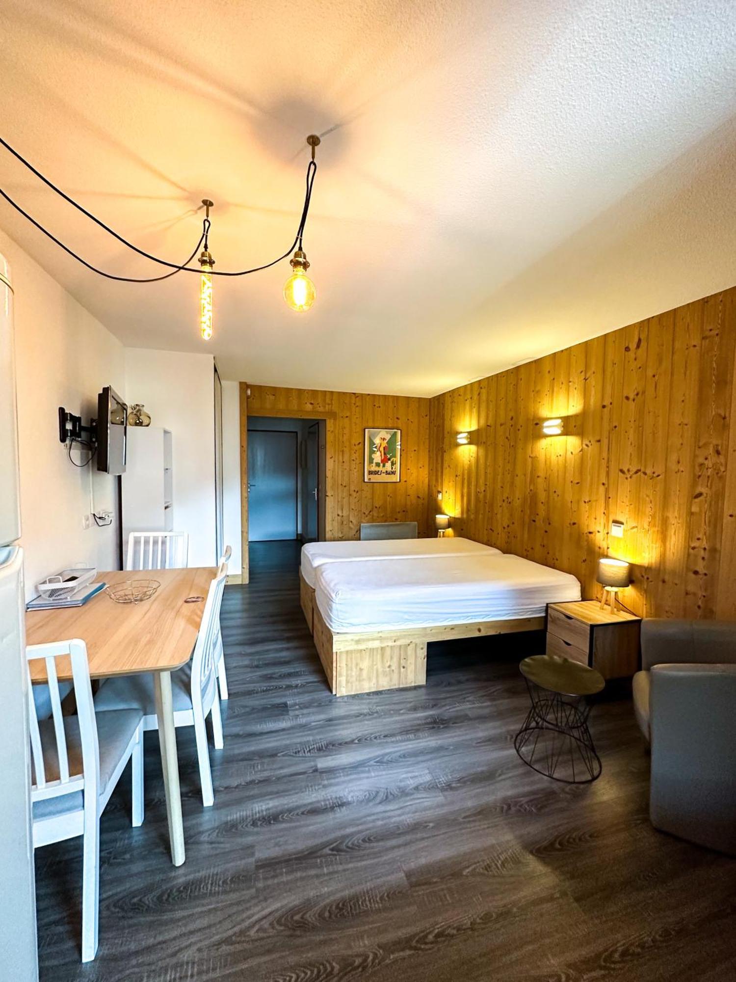 2- Studio Brides-Les-Bains Tout Confort Avec Vue Vanoise Kültér fotó